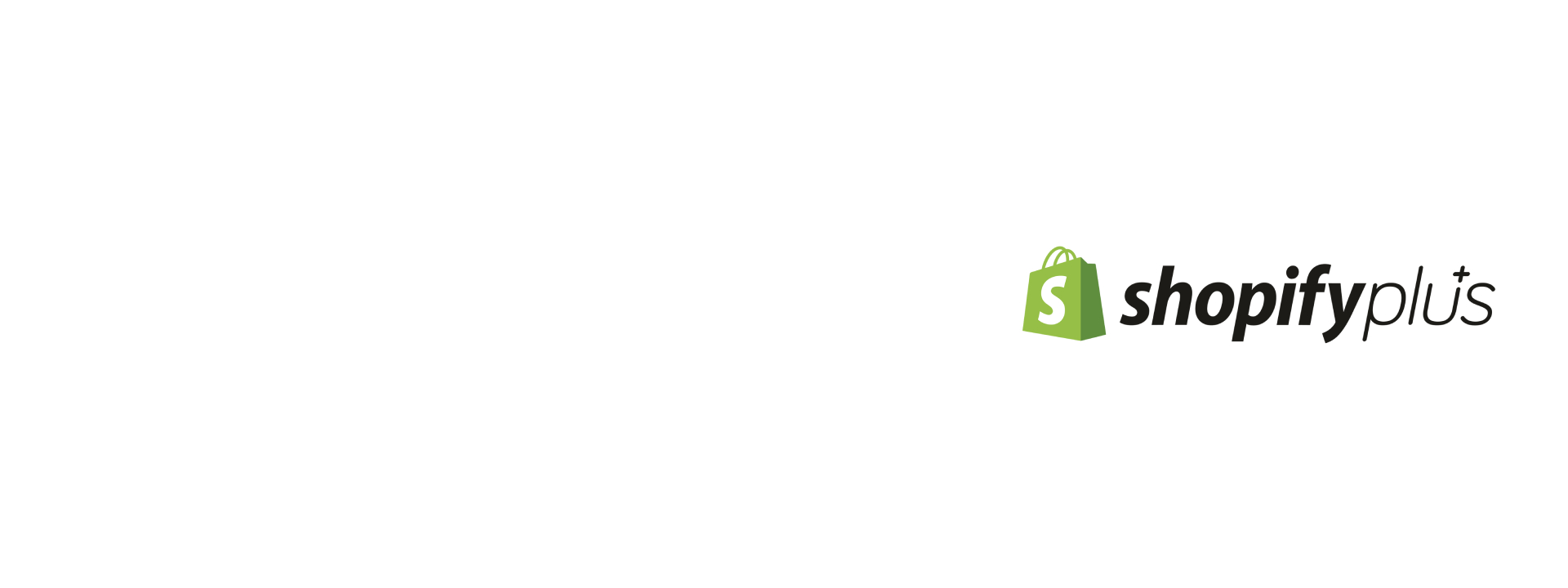 A logo of the Shopify Plus