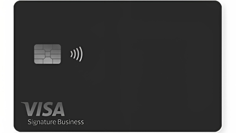 Visa Signature Business card